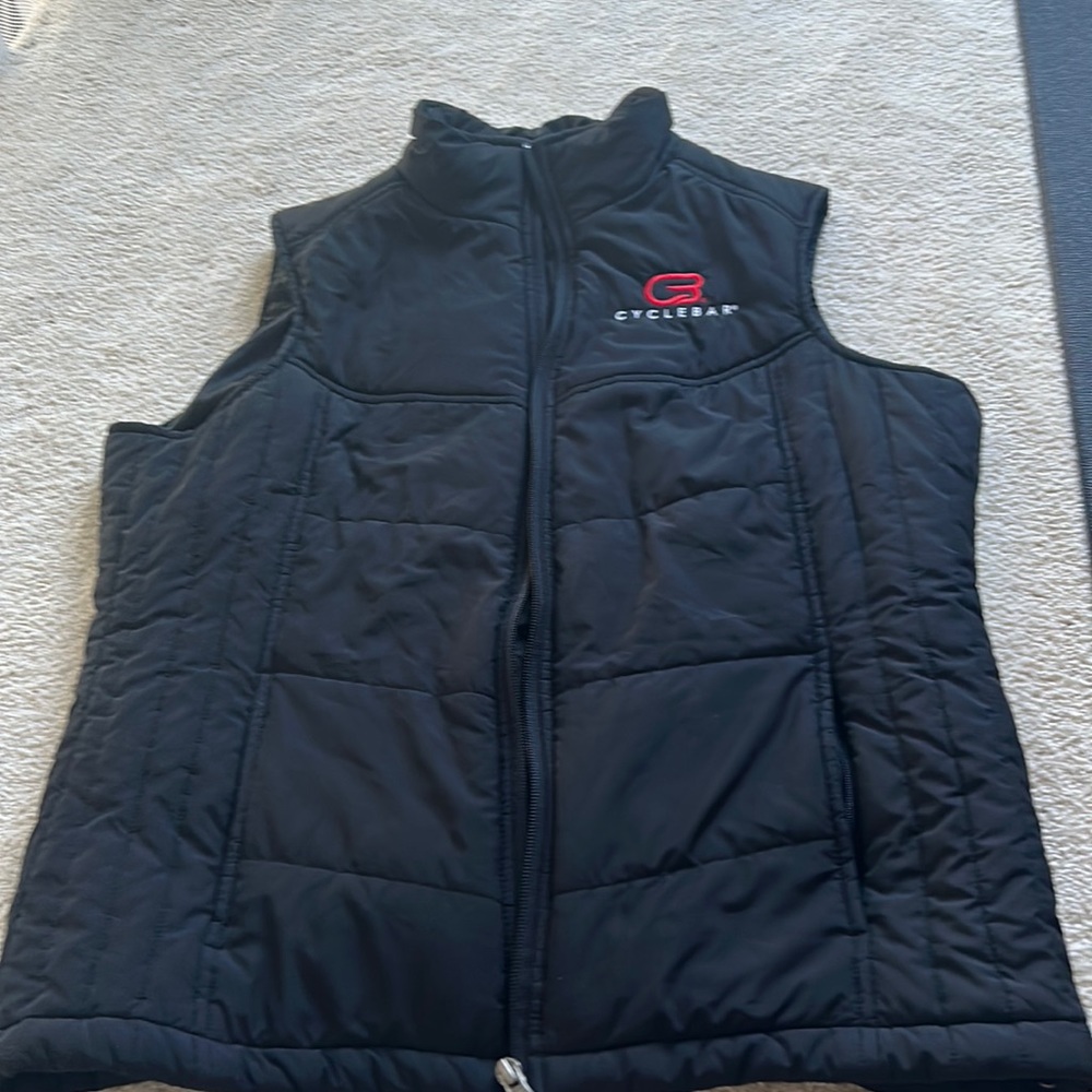 Cyclebar puffer vest